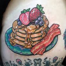 The art of nylon (2006). 40 Pancake Tattoo Ideas For Men Stacked Hotcake Designs