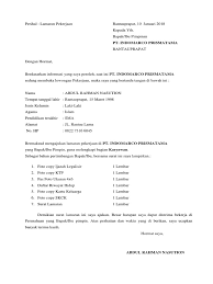 Contoh surat lamaran kerja yang baik dan benar selalu menjadi solusi kamu yang ingin melamar pekerjaan disuatu perusahaan contoh surat lamaran kerja di indomaret. Koleksi Gambar Terbaru 4 Surat Lamaran Kerja Pt Indomarco Prismatama