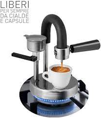 Best capsule / coffee pod machines. Kaffeemaschine Kamira Der Cremige Espresso Auf Den Herd Gestellt Ohne Kapseln Oder Pads In Italien Produziert 1 2 Tassen Amazon De Kuche Haushalt Wohnen