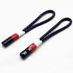 Customizable Double Color Silicone Dipping Cord Zipper Puller
