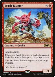Wizards of the coast, magic: Brash Taunter Core Set 2021 M21 133 Scryfall Magic The Gathering Search