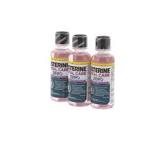 Sodium fluoride 0.1mg in 1ml labeler: Listerine Total Care Zero Fresh Mint Mouthwash 3 2 Oz Patient Size 24 Ca Henry Schein International