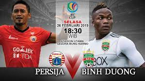 Jadwal semifinal piala menpora 2021 Jadwal Siaran Langsung Afc Cup Persija Jakarta Vs Becamex Binh Duong Indosport
