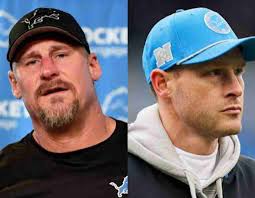 Believe me. He's never THAT relaxed.” Dan Campbell said he hasn't seen the  shot of Aaron Glenn relaxed