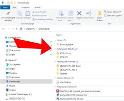 Die datenträgerbereinigung von windows 7, windows 8 und windows 10 löscht nicht alle überflüssigen oder temporären dateien. Windows 10 Datei Explorer Gruppierung Aufheben Ansicht Wie Bei Alten Windows Versionen Tuhl Teim De