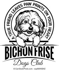 Download Bichon Frise Dog Dog Happy Face Paw Puppy Pup Pet Clip Art K 9 Cop Police Logo Svg Png Clipart Vector Cricut Cut Cutting Canstock