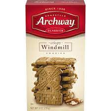 Discontinued 1980's discontinued archway cookies : Amazon Com Archway Cookies Crispy Windmill 9 Ounce Pack Of 9 Grocery Gourmet Food