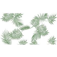 Free of charge printable palm leaf routine. Avalon Palm Leaves Double Barrel Mesh Stencil Evil Cake Genius