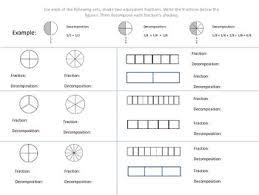 My class is still working on fractions this week. Decomposing Fractions Practice Worksheet By The Freckled Lady Tpt