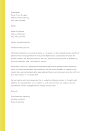 Die meisten jobs im mittelstand. 34 Free Business Introduction Letters Pdf Ms Word á… Templatelab