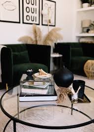 Modern minimalis kaca bar meja untuk rumah tangga sudut kaki kopi bar meja ruang tamu bergaya panjang tinggi terhadap dinding,beli dari penjual di tiongkok dan di seluruh dunia. Coffee Table Styled 3 Ways Lauren Saylor Stationery Interiors Design Coffee Table Books Decor Glass Coffee Table Styling Coffee Table Styling