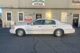 Image result for Performance White 1998 Town Car