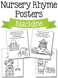 Nursery Rhyme Printables Prekinders