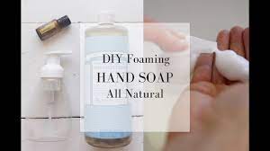 A natural antibacterial soap can be made from a soap base. How To Make Hand Soap All Natural Hand Soap Recipe With Essential Oils Youtube