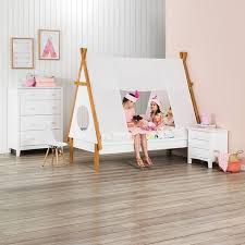make your little one s dreams come true with the unique hopi single teepee bed featuring peep holes and a chiffo teepee bed contemporary bed design kids canopy