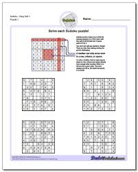 Sudokueasy Worksheet Free Printable Math Worksheets Printable Math Worksheets Sudoku Printable