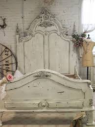 Painted Cottage Shabby French Linen Romantic Bed King Bd20 Country Bedroom Furniture Chic Furniture Chic Bedroom