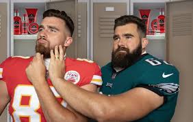 He's gotta get me a doggone jersey, the coach said with a laugh. Old Spice On Twitter Old Spice Beard Grooming Products Are Now Being Used In The Football Beards Of Football Brothers Travis And Jason Kelce Https T Co Zdfre0ucxz