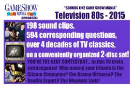 Tv & movies with physical distancing and quarantining taking precedent over social gat. Tv Television Game Show Audio Trivia 80s 2015 Questions Answers Digital Download Pdf Mp3 Game Show Trivia Material