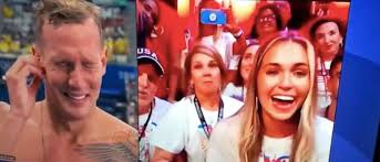 Priorly mentioned earlier, caeleb dressel's wife meghan haila dressel is also a former swimmer. C4ixaznh Hqotm