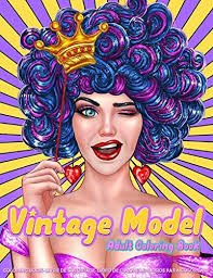 Feel free to post them on our facebook page or share on instagram ! Adult Coloring Book Vintage Model Coloring Pages For Adults Featuring Stress Relieving Design Of Beautiful Woman Portrait Perfect Coloring Book For Relaxation By Lounge Kreatif Amazon Ae