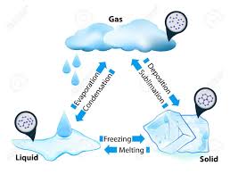 Phase Or State Of Matter Phase Transition This Diagram Shows The Different Phase Transitions For Example Water In 2020 States Of Matter Teaching Chemistry Cosmology
