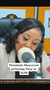 Throwback: Akoxua Loui Performs Daddy Lumba's 'Pony'