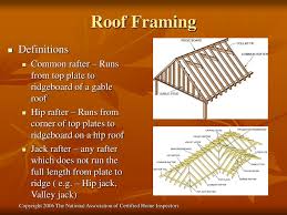 Hip and valley roof a hip and valley roof consists of two intersecting hip roofs. Ppt Roof Framing Powerpoint Presentation Free Download Id 216045