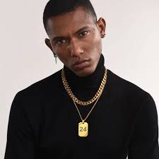 U7 Ciondolo con targhetta identificativa personalizzata in acciaio  inossidabile con incisione laser, testo, citazione, gioielli, targhette per  cani militari, collana personalizzata per uomo donna