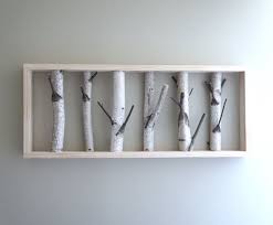 Birch Tree Branches For Sale A Way To Save The Wood From Your Trash Bin And Make An Art Birch Wood Centerpiece Forest Wall Art Wood Centerpieces