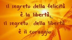 E il solo modo per collegarsi a ciò che è reale. Il Segreto Della Felicita E La Liberta Frasi Liberta I Miei Pensieri Felicita Liberta Il Segreto