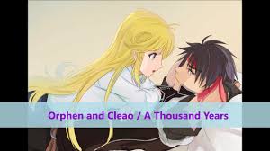 Also who is the strange man that cleo's suppose to marry? Orphen Cleao A Thousand Years Youtube