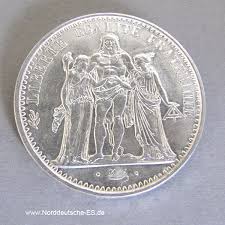 1965 10 francs frankreich ch unc prächtige patina. Frankreich 10 Francs Herkulesgruppe 1965 1973 Hercules Gruppe