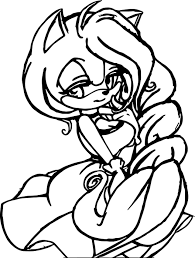 Sonic coloring pages amy rose. Cute Amy Rose Coloring Pages Novocom Top