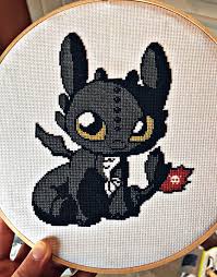 Toothless Cross Stitch Pokemon Cross Stitch Cross Stitch Designs Cross Stitch Patterns