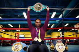 Claressa maria shields (born march 17, 1995) is an american professional boxer and mixed martial artist. Photos Claressa Shields Christina Hammer Meet Youth In A C Boxing News