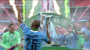 It was their fourth time in a row winning the tournament and their eighth time lifting the trophy overall. Man City 1 0 Tottenham Aymeric Laporte Heads Winner In Carabao Cup Final Football News Sky Sports