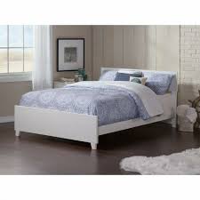 Queen headboard diy upholstered headboard with a high end look! Queen Bed Wooden Bedframe White Headboard Slat Indoor Bedstead Bedroom Furniture Ebay