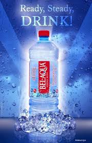 Chilled bottled water