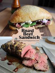 Roast Beef Sandwich With Boursin Recipe Beef Sandwich Beef Sandwich Recipes Roast Beef Sandwiches