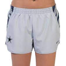 Nfl Dallas Cowboys Nike Warp Speed Pacer Short Available In Grey Navy And White At Shop Dallas Dallas Cowboys Women Dallas Cowboys Fans Dallas Cowboys Style