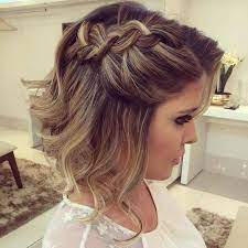 Frisuren Hochzeit Brautjungfer Frisur Hochgesteckt Geflochtene Frisuren Hochsteckfrisur