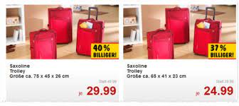 kaufland trolleys koffer angebot ab 27 7 2017