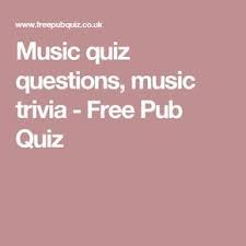 Challenge them to a trivia party! Music Quiz Questions Music Trivia Free Pub Quiz Music Trivia Free Pub Quiz Fun Quiz Questions