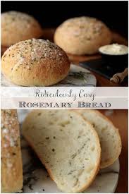 Ridiculously Easy Rosemary Bread Recipe Bread Recipes Homemade Rosemary Bread Food