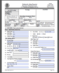 Fiance visa cover letter magdalene project org. I 129f Sample Form Petition For Alien Fiance Visa Tutor