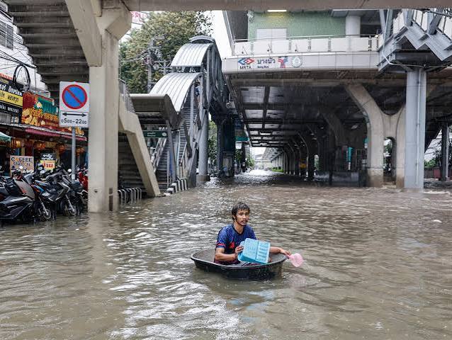 Bangkok declares disaster after homes flooded, roads submerged by heavy rain