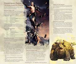 The Elder Elemental Zaratan Pound Your Foes Into Dust With This Tanky Warlock Geomancer Revised Unearthedarcana