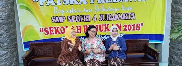 Guru mata pelajaran (mgmp) matematika dan seni budaya di smp 127 pada 3 oktober 2018. Smpn 4 Surakarta