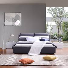 Wooden bed frames come in a huge range of sizes from twin to california king, and a variety of styles from a traditional sleigh to modern platform frame. Modern Soft Bed Room Furniture Set Luxury Unique Wholesale Fabric Slatted Queen Bed With Wooden Frames China Room Furniture Bed Wholesale Fabric Bed Made In China Com